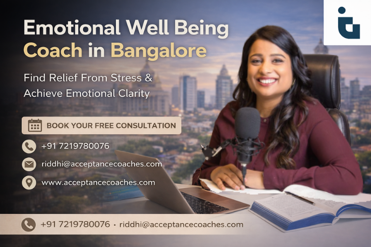 Emotional Well Being Coach in Bangalore providing stress management and clarity guidance